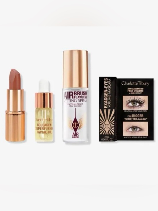 Charlotte Tilbury Other - Charlotte Tilbury Eyes, Lips, & Face Mini Makeup Set NWT